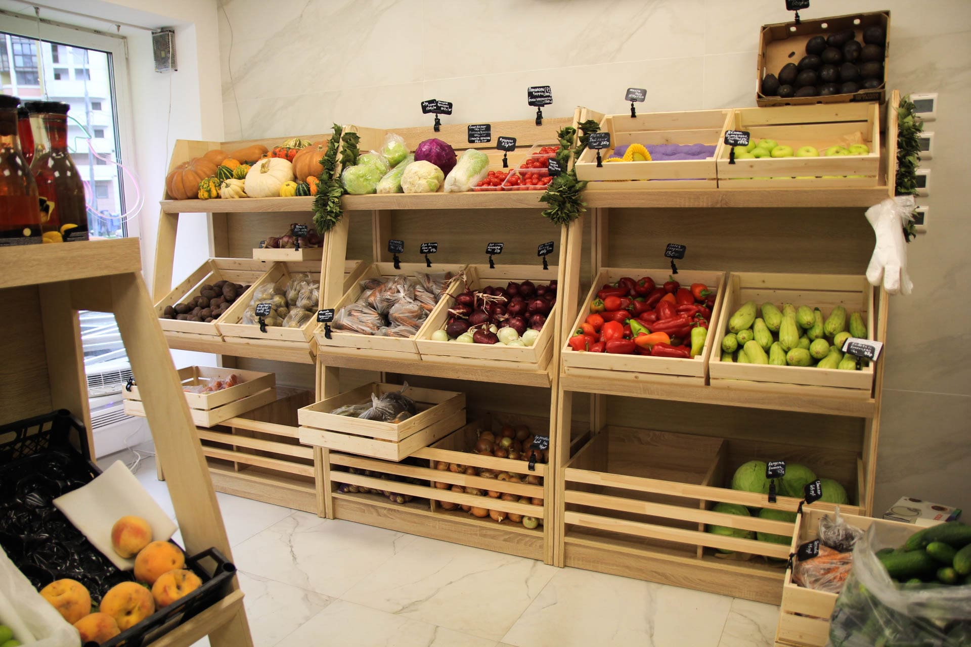 Продуктовые магазины